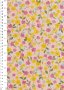 Sevenberry Japanese Fabric - Printed Twill Cottage Garden Pink