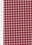 Sevenberry Japanese Fabric - Cotton Linen Mix  Gingham Print Red