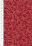 John Louden Christmas Collection - Gilded Holly Red/Gold JLX0030