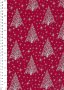John Louden Christmas Collection - 60" Wide Christmas Trees Red/Silver