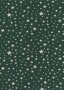John Louden Christmas Collection - Scandi Multi Star Green/Natural Seeded JLX0044
