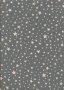 John Louden Christmas Collection - Scandi Multi Star Grey/Naural Seeded JLX0044