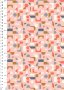 Lewis & Irene - Forme A412.2 - Scattered geometric on blush pink