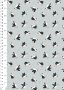 Lewis & Irene - Small Things By The Sea SM19.1 Puffins on light grey