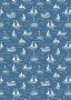 Lewis & Irene - Thalassophile A467.3 Boats on dark blue