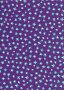 Liberty Cotton Lawn - Turquoise Leaves Purple LOR248
