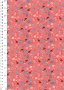 Knitting Catz - Floral Scatter Coral