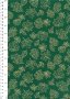John Louden Christmas Metallic Print - New Leaf Green/ Gold JLX0011GREE