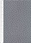 John Louden Christmas Metallic Print - Spaced Star Grey/ Silver JLX0014