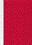 John Louden Scandi Christmas - Stars Red/Nat JLX0022RNAT
