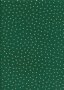 John Louden Christmas Metallic Print - Spaced Star Green/ Gold JLX0014GRE
