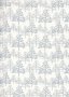 John Louden Christmas Metallic Print - Foil Tree White/ Silver JLX0017