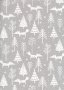 John Louden Scandi Christmas - Nordlic Woodland Grey JLX0020GREY