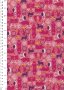 Sevenberry Novelty Fabric - Bears, Bunnies, Owls & Reindeer On Pink