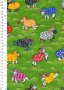 Novelty Fabric - Psychodelic Sheep And Rams