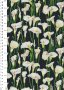Novelty Fabric - Lillies On Black