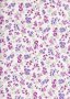 Rose & Hubble - Purple Wild Flowers On White