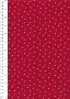 John Louden Scandi Christmas - Stars Cream On Red 9001N