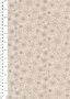 John Louden Scandi Christmas - Snowflake Baubles Grey On Cream 9002A