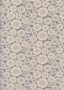 John Louden Scandi Christmas - Snowflake Baubles Cream On Grey 9003A