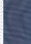 Sevenberry Japanese Ditsy Heirloom - White & Light Blue Arrowheads On Navy On Blue