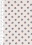 Sevenberry Japanese Ditsy Floral - Flower Motif White
