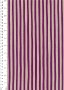 Sevenberry Japanese Linen Look Cotton - Plain Purple Stripe On Cream