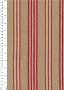 Canvas Ticking - Red & Brown